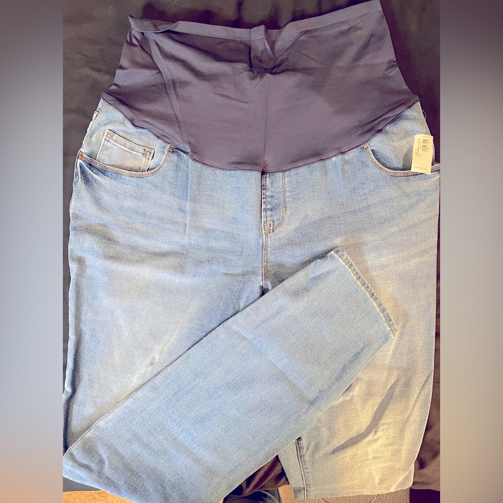 Maternity Full-Panel Skinny Jeans, Willow, 18 long. Brand new with tag.